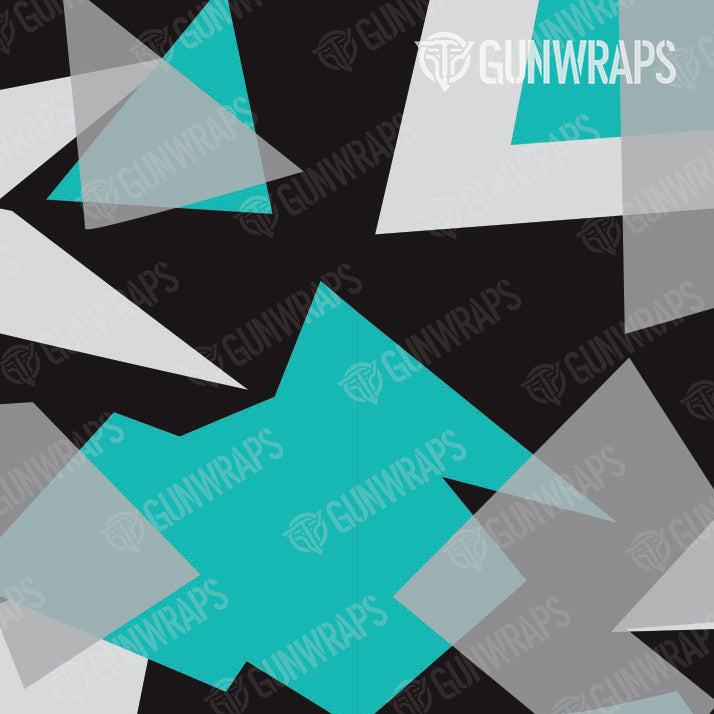 Scope Shattered Tiffany Blue Tiger Camo Gear Skin Pattern