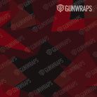 AK 47 Mag Shattered Vampire Red Camo Gun Skin Pattern