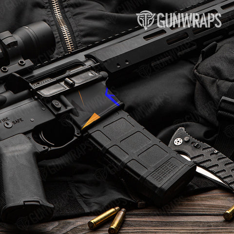 Shattered Laser AR-15 Well Gun Skin Vinyl Wraps