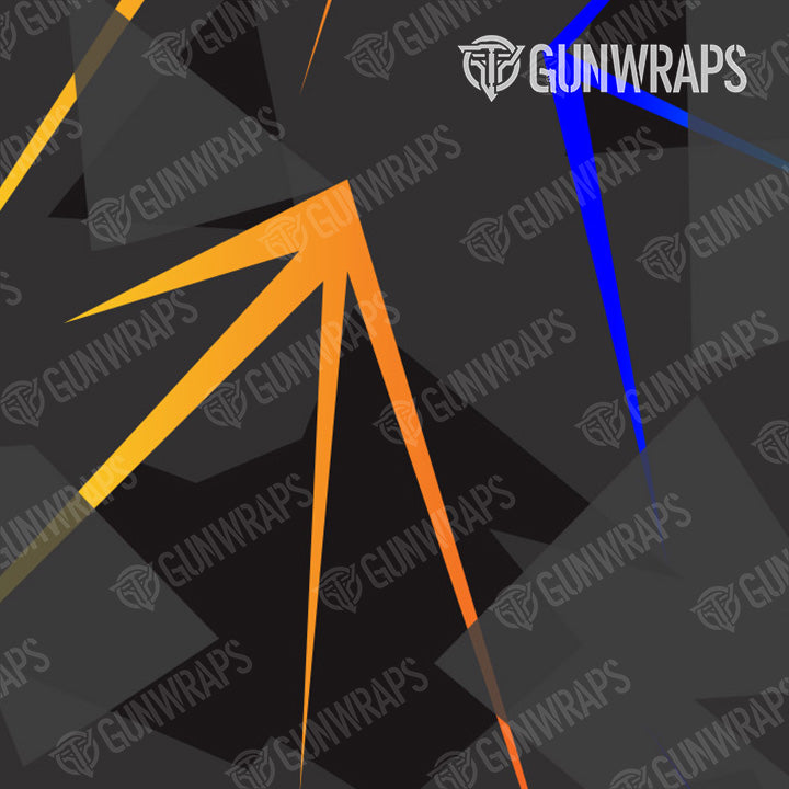 Scope Shattered Laser Elite Black Fire & Ice Gun Skin Pattern