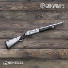 Shotgun Large Nemesis Snow Tundra Gun Skin Vinyl Wrap