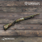 Shotgun Large Nemesis Woodlands Wolf Gun Skin Vinyl Wrap