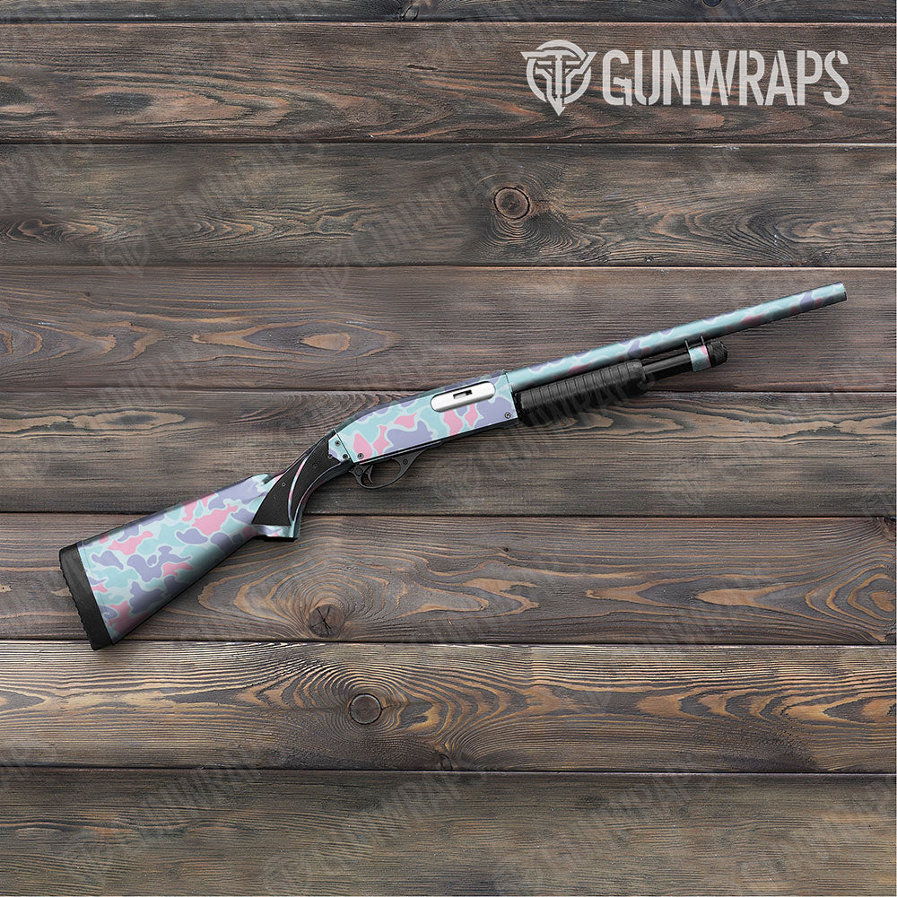 Old School Duck Cotton Candy Gun Skin Vinyl Wrap