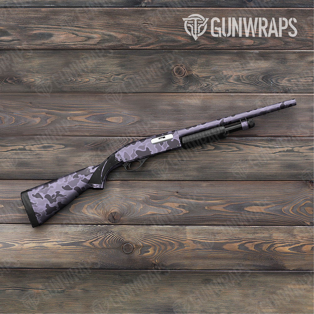 Old School Duck Lilac Gun Skin Vinyl Wrap