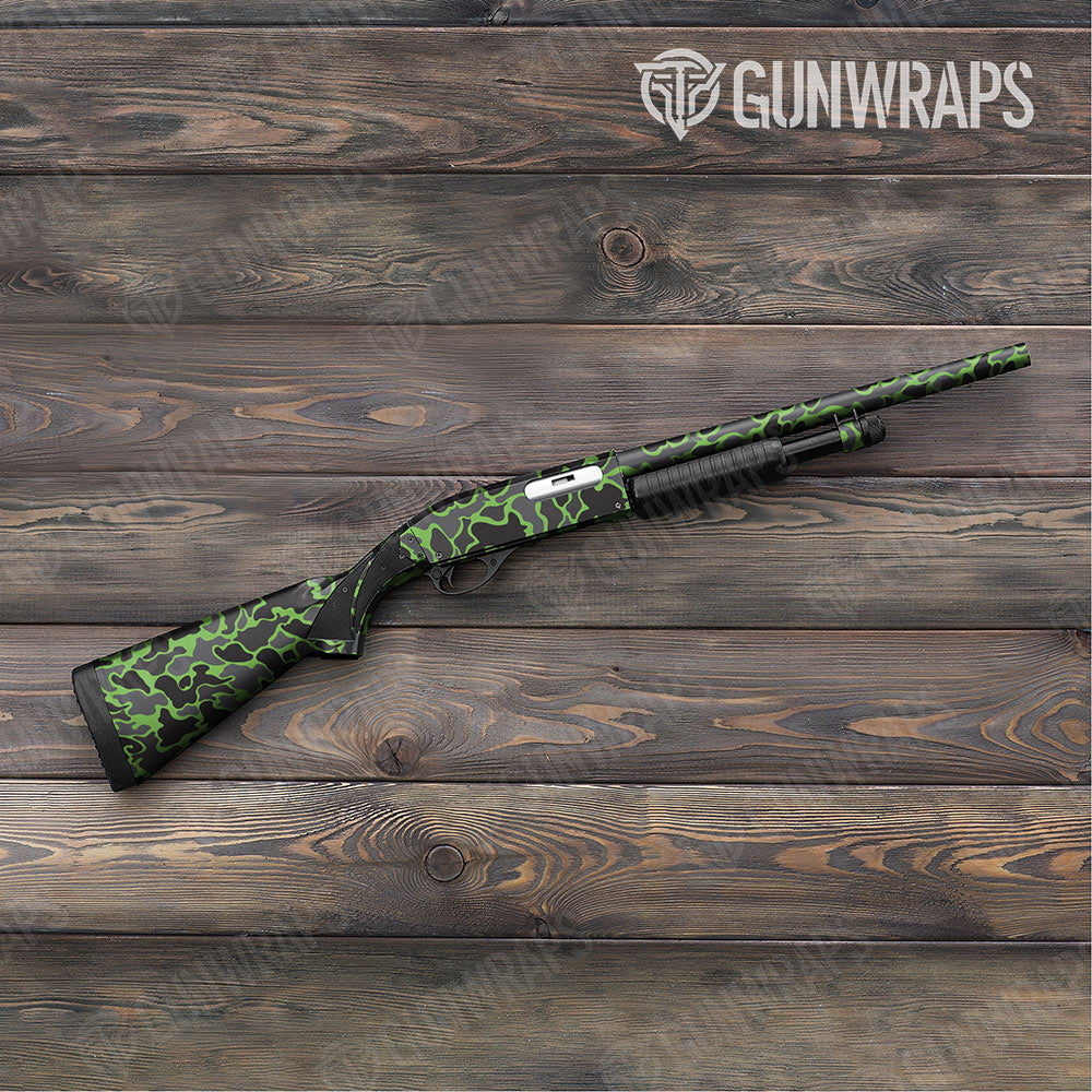 Old School Duck Metro Green Gun Skin Vinyl Wrap