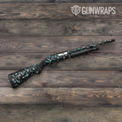 Shotgun Paintball Tiffany Blue Tiger Gun Skin Vinyl Wrap