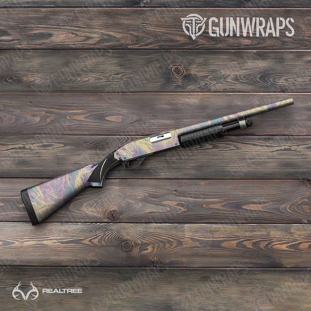 Shotgun Realtree Aspect Easter Camo Gun Skin Vinyl Wrap