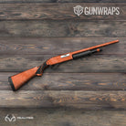 Shotgun Realtree Fishing Orange Camo Gun Skin Vinyl Wrap