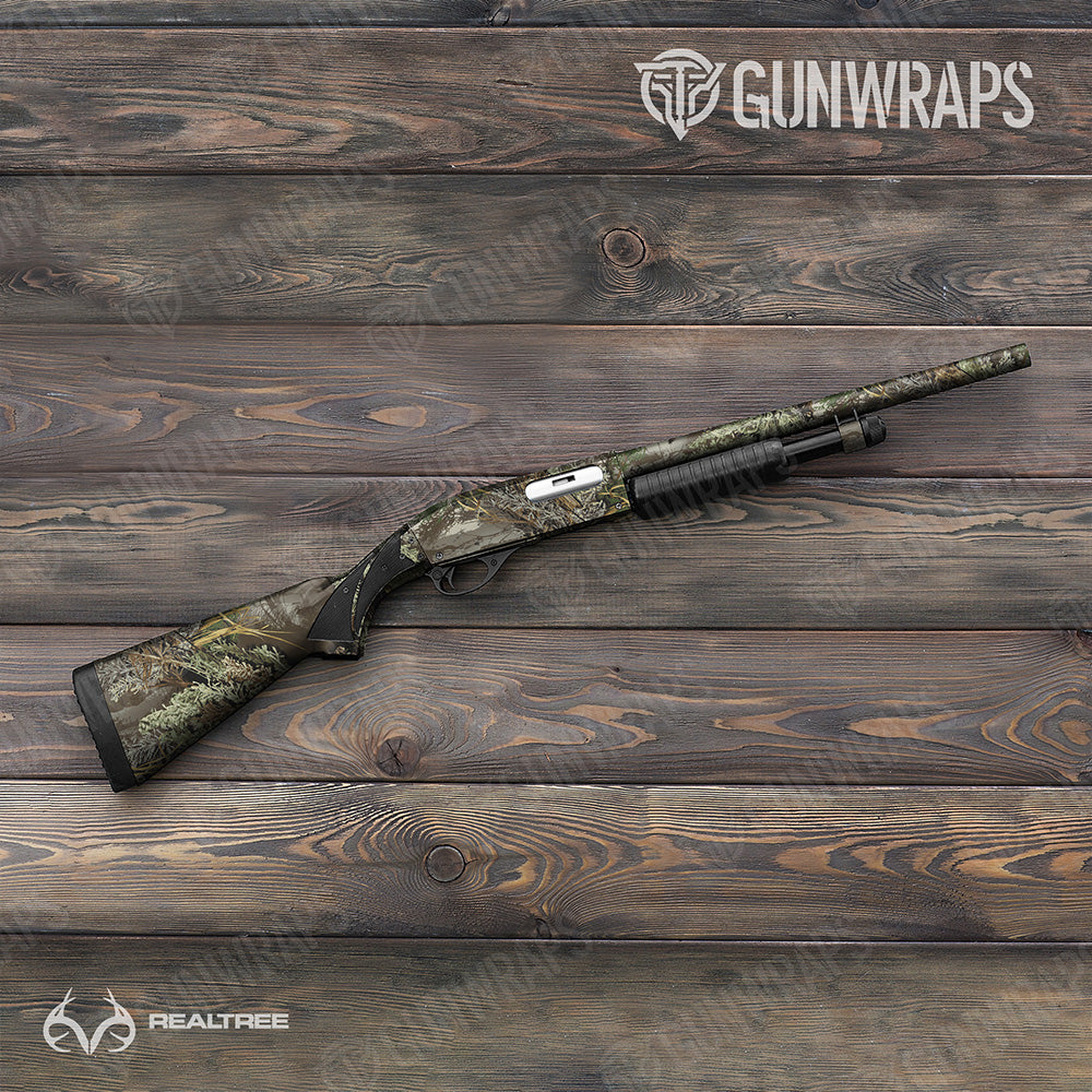Shotgun Realtree XL MAX-1 Camo Gun Skin Vinyl Wrap