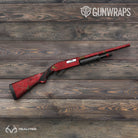 Shotgun Realtree XTRA Colors Red Camo Gun Skin Vinyl Wrap