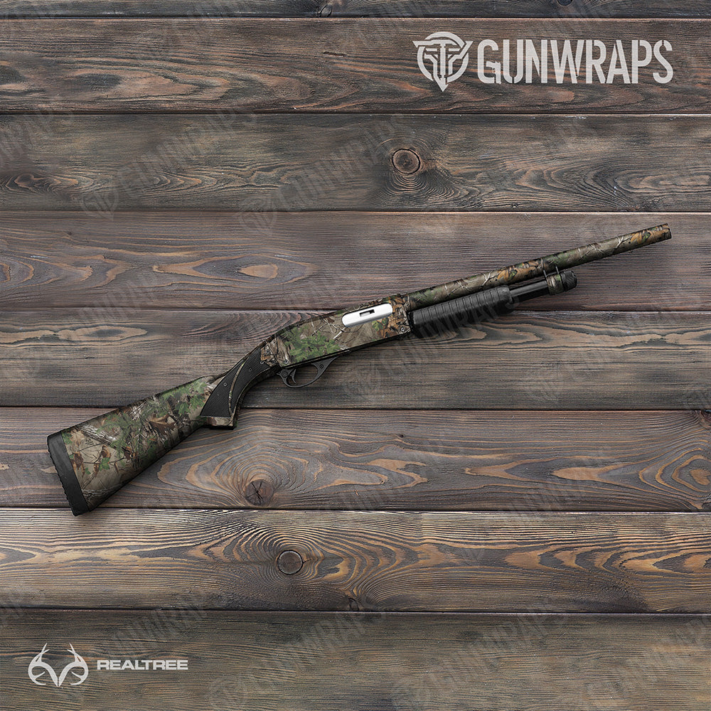 Shotgun Realtree XTRA Original Green Camo Gun Skin Vinyl Wrap