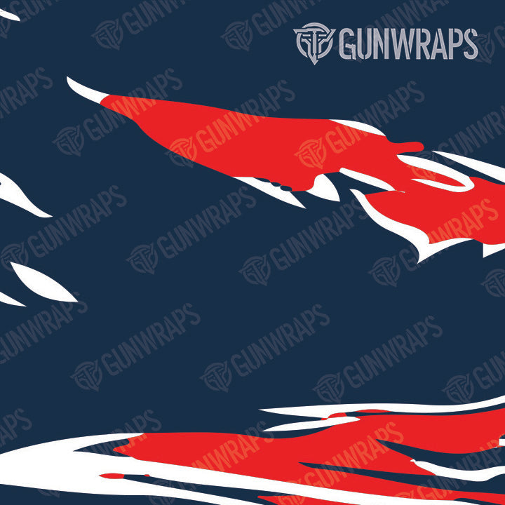 AK 47 Mag Shredded America Camo Gun Skin Pattern