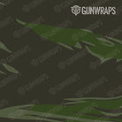 AR 15 Shredded Army Dark Green Camo Gun Skin Pattern