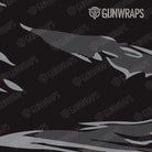 AR 15 Shredded Midnight Camo Gun Skin Pattern