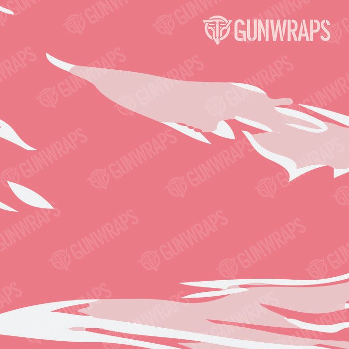 AR 15 Shredded Pink Camo Gun Skin Pattern