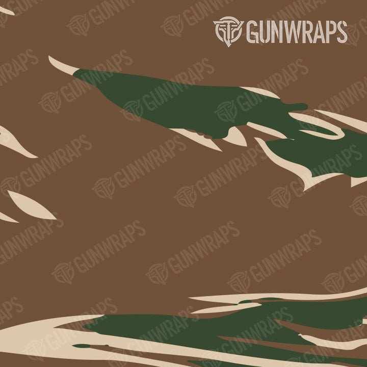 Scope Shredded Woodland Camo Gear Skin Pattern