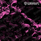 Shotgun Skull Pink Gun Skin Pattern