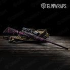 Rifle Skull Pink Gun Skin Pattern