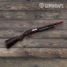 Shotgun Skull Red Gun Skin Pattern