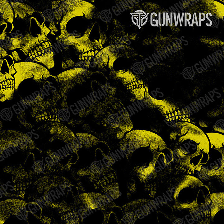 Thermacell Skull Yellow Gun Skin Pattern
