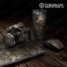 Universal Sheet Substrate Sepia Camo Gear Skin Vinyl Wrap Film