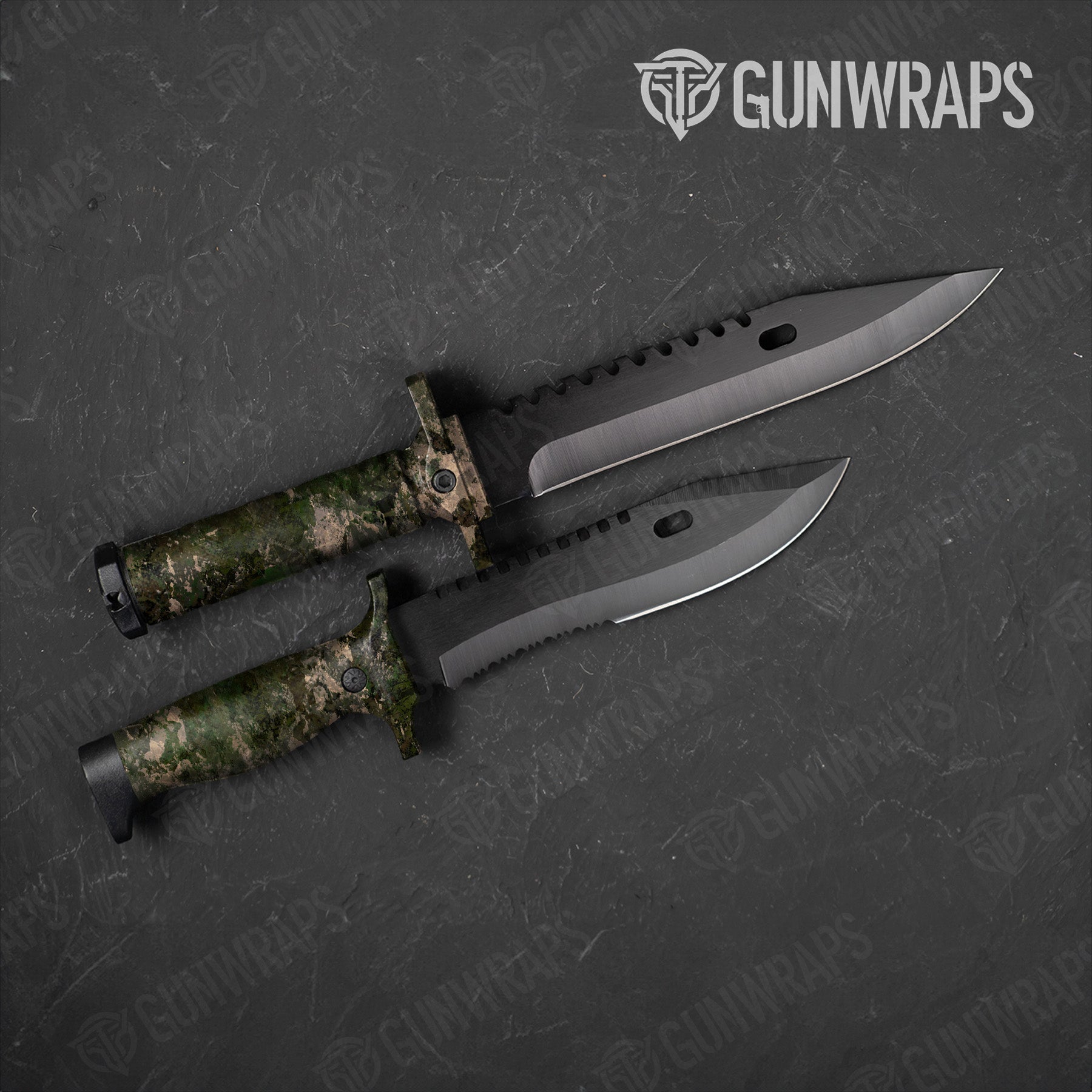 Knife Substrate Shift Camo Gear Skin Vinyl Wrap Film