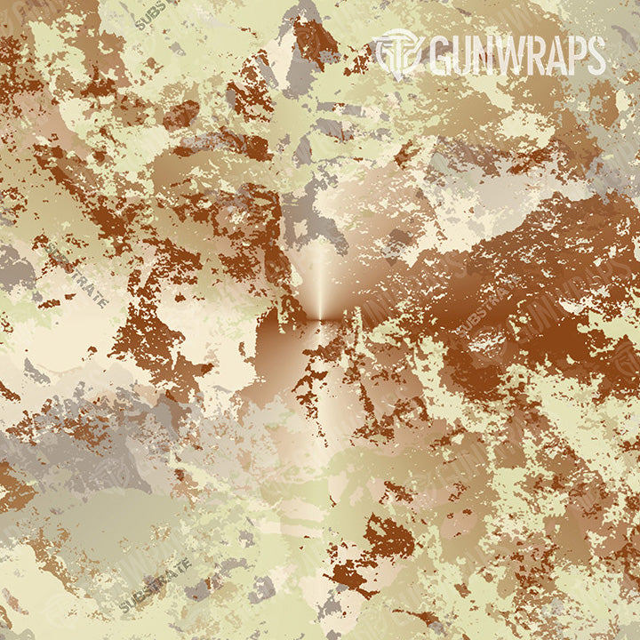 AR 15 Mag & Mag Well Substrate Simpson-Desert Camo Gun Skin Pattern Film