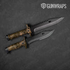 Knife Substrate Sniper Camo Gear Skin Vinyl Wrap Film