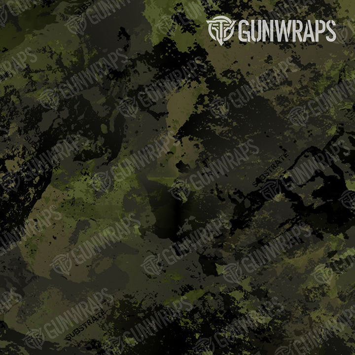 AR 15 Mag & Mag Well Substrate Spec-Op Camo Gun Skin Pattern Film