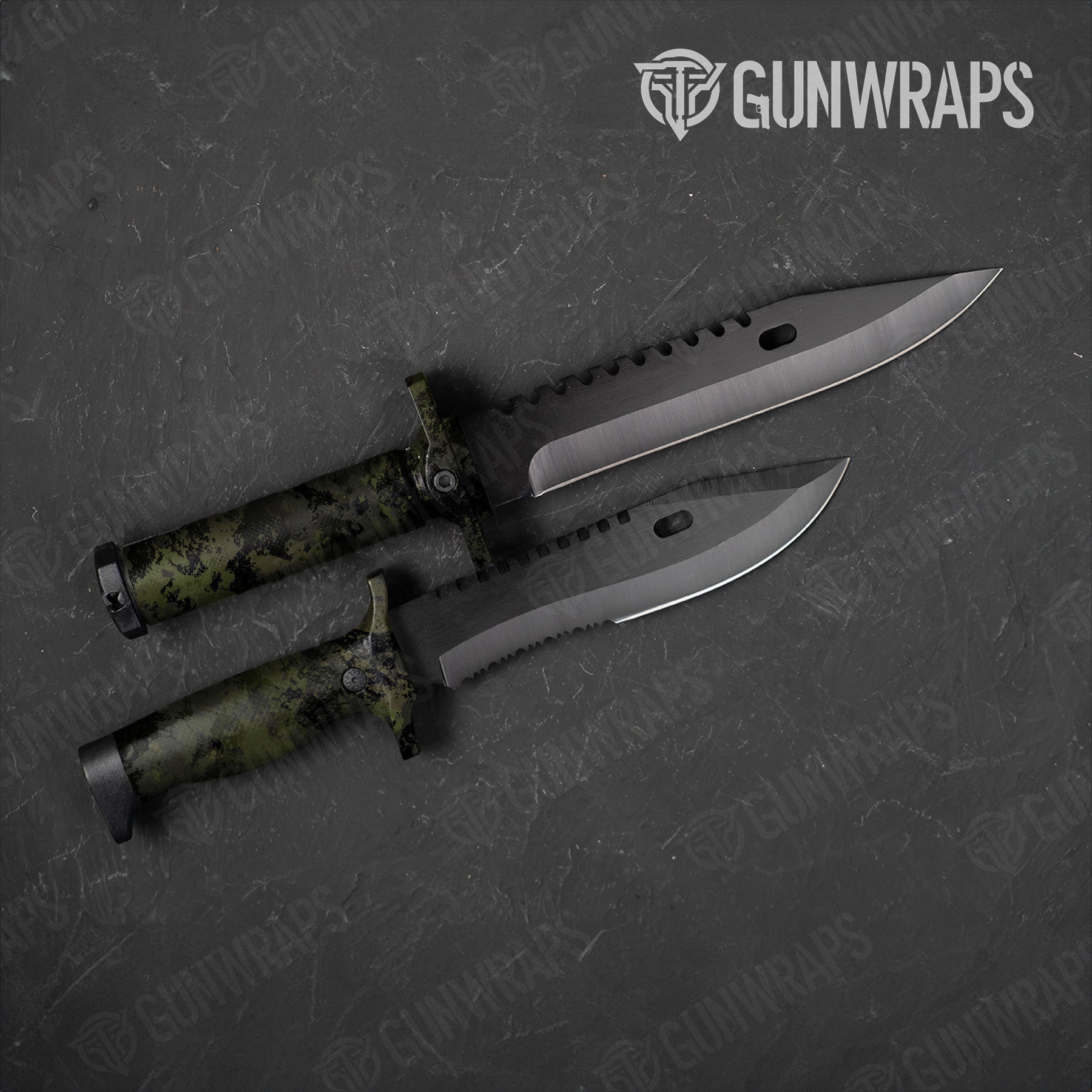 Knife Substrate Spec-Op Camo Gear Skin Vinyl Wrap Film