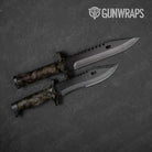 Knife Substrate Stalker Camo Gear Skin Vinyl Wrap Film