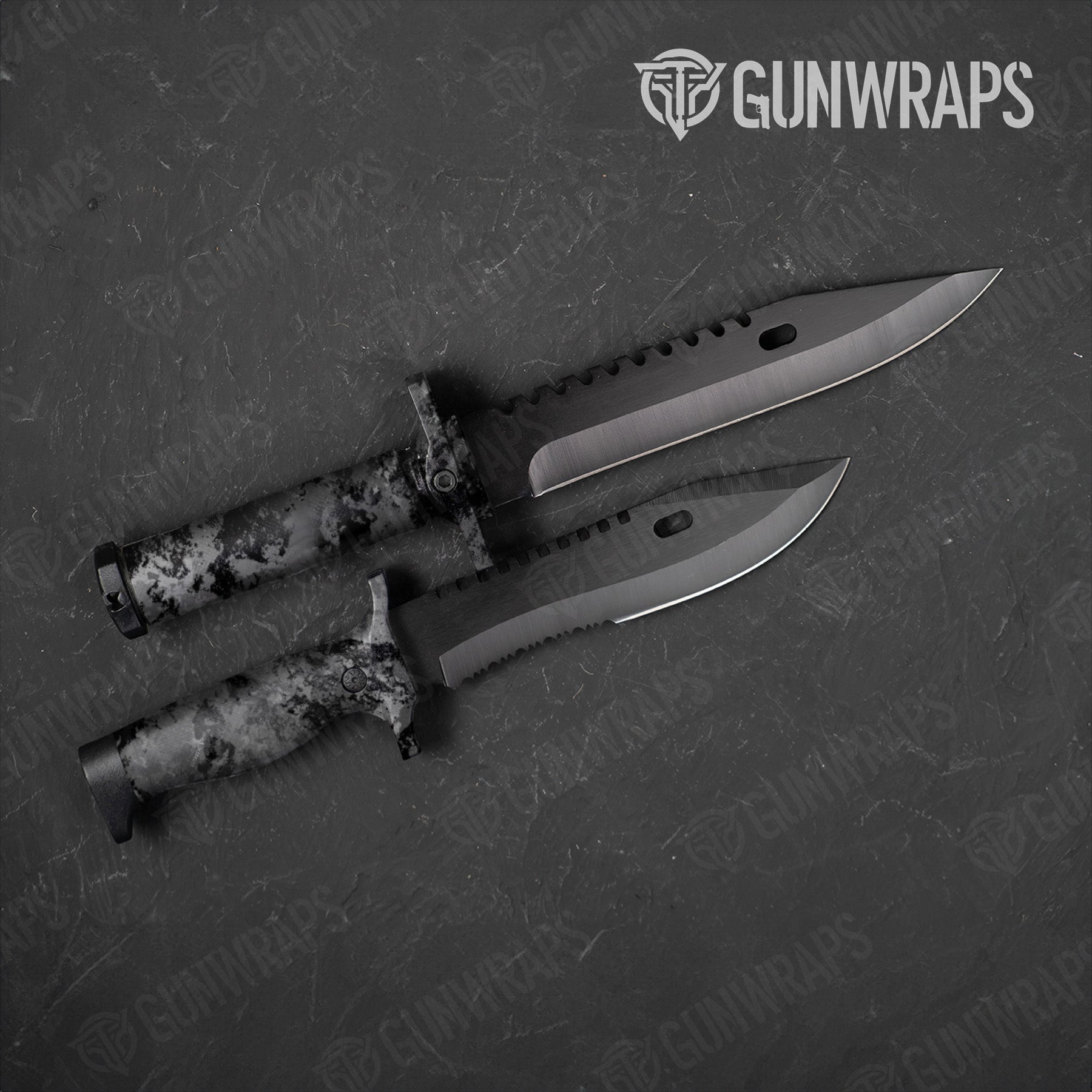 Knife Substrate Steel Camo Gear Skin Vinyl Wrap Film