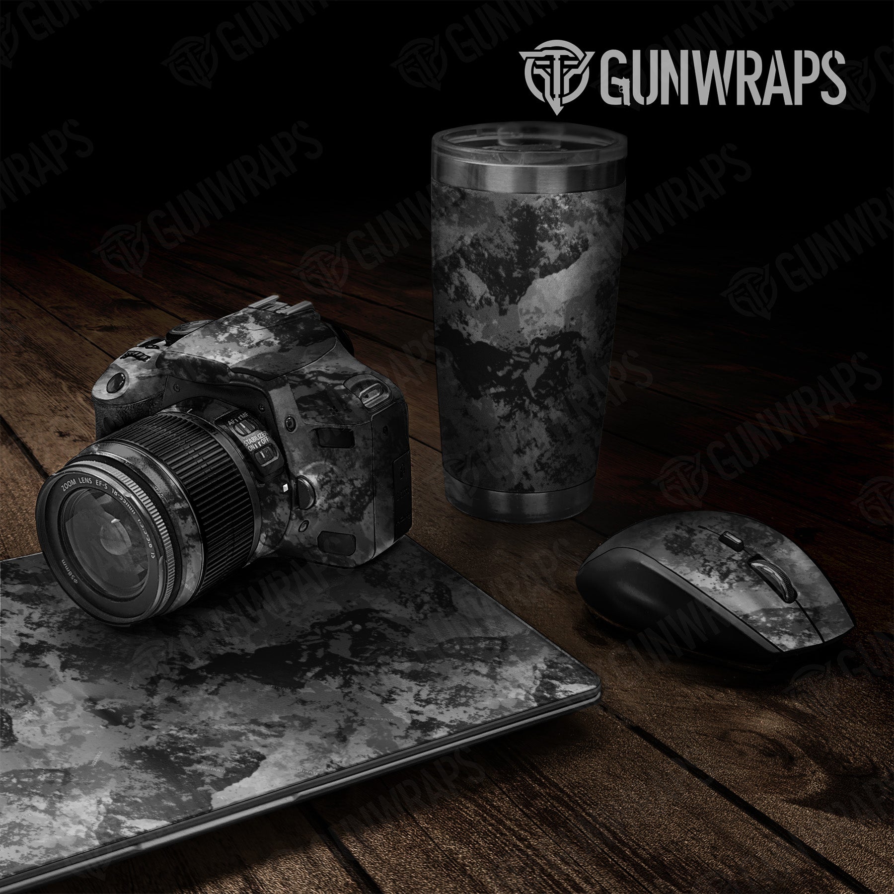 Universal Sheet Substrate Steel Camo Gear Skin Vinyl Wrap Film