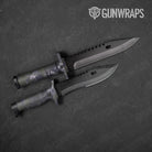 Knife Substrate Submariner Camo Gear Skin Vinyl Wrap Film