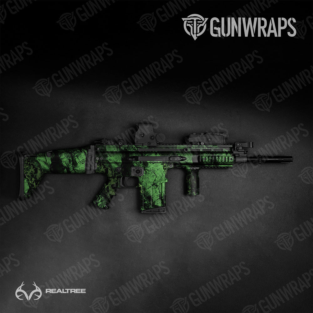 Tactical Realtree WAV3 Monster Camo Gun Skin Vinyl Wrap