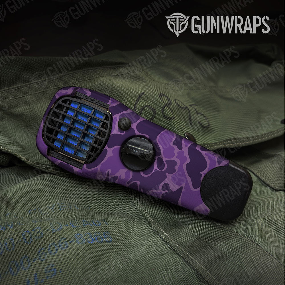 Old School Duck Elite Purple Gun Skin Vinyl Wrap