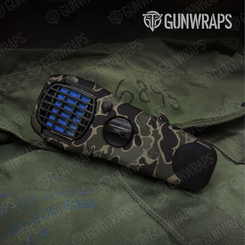 Old School Duck Militant Green Gun Skin Vinyl Wrap