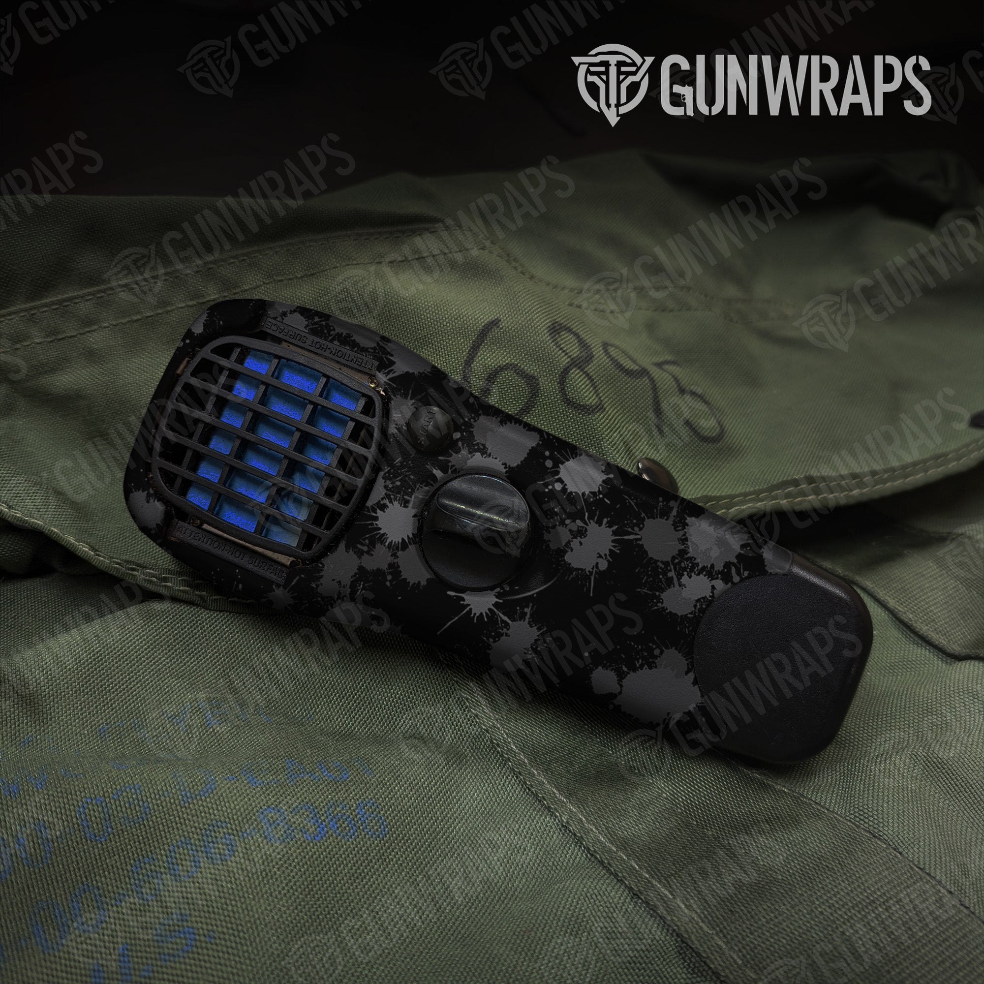 Thermacell Paintball Elite Black Gear Skin Vinyl Wrap