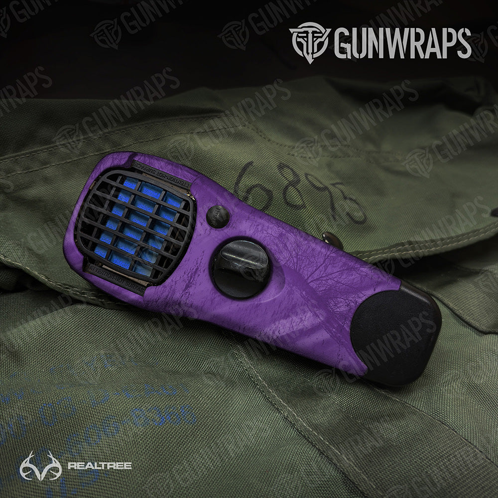Thermacell Realtree Fishing Purple Camo Gear Skin Vinyl Wrap