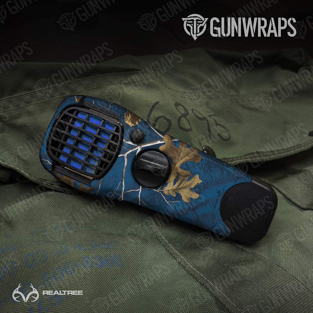 Thermacell Realtree XTRA Colors Blue Camo Gear Skin Vinyl Wrap