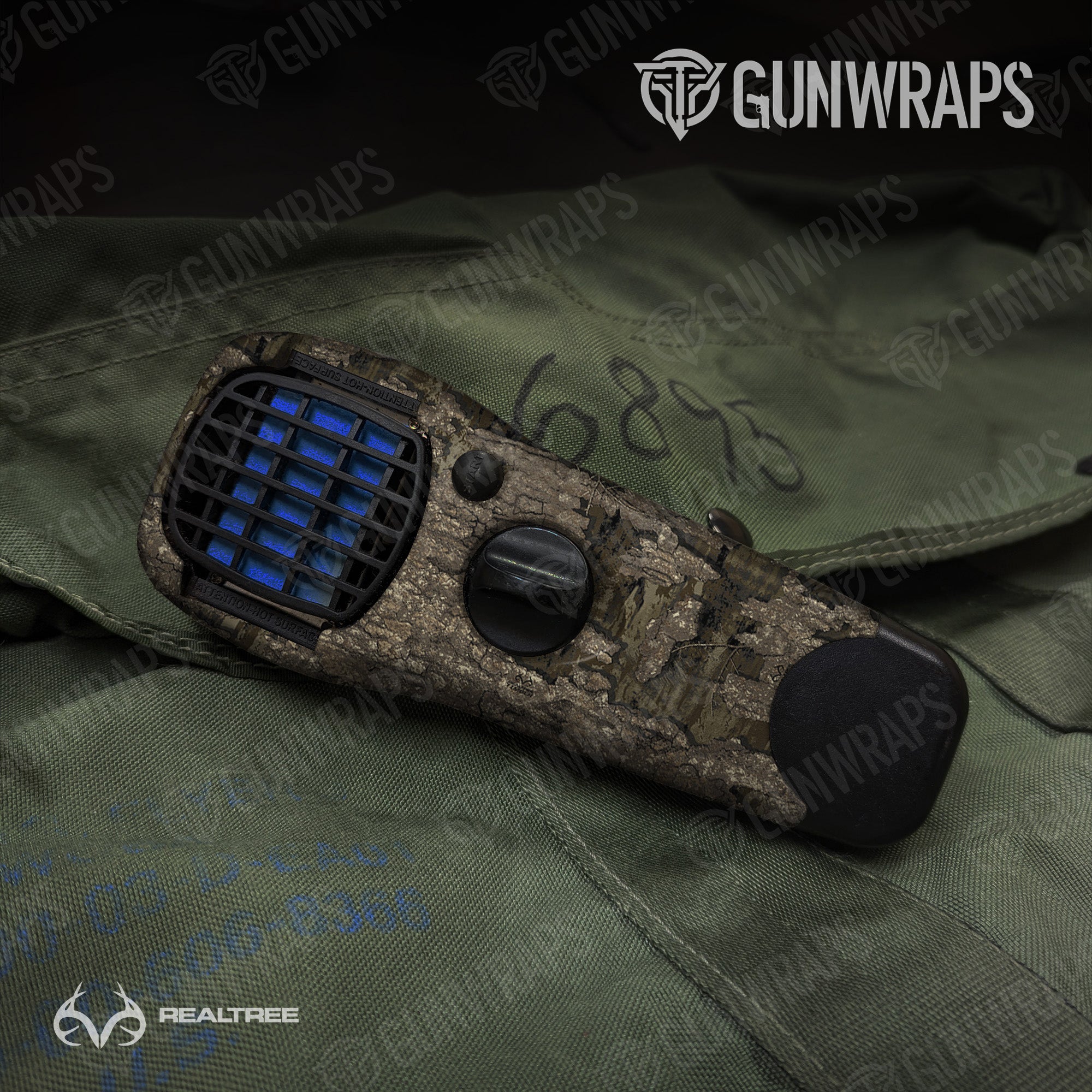 Thermacell Realtree Timber Camo Gun Skin Vinyl Wrap