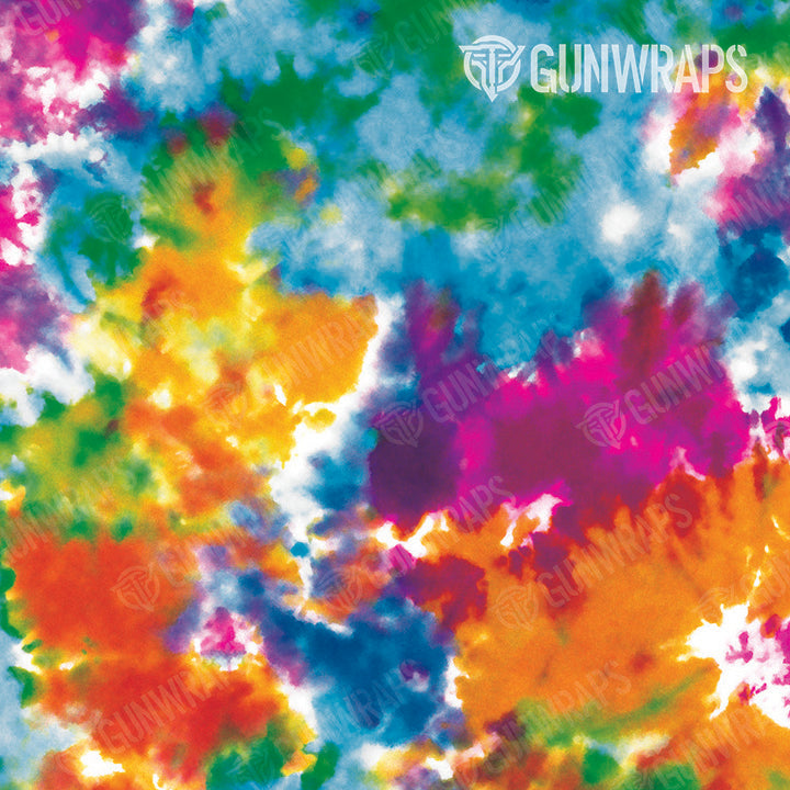 AR 15 Tie Dye Clementine Kiss Gun Skin Pattern