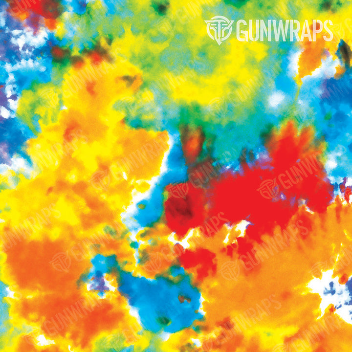 AR 15 Tie Dye Coral Reef Gun Skin Pattern