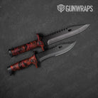 Knife Toadaflage Ember Camo Gun Skin Vinyl Wrap