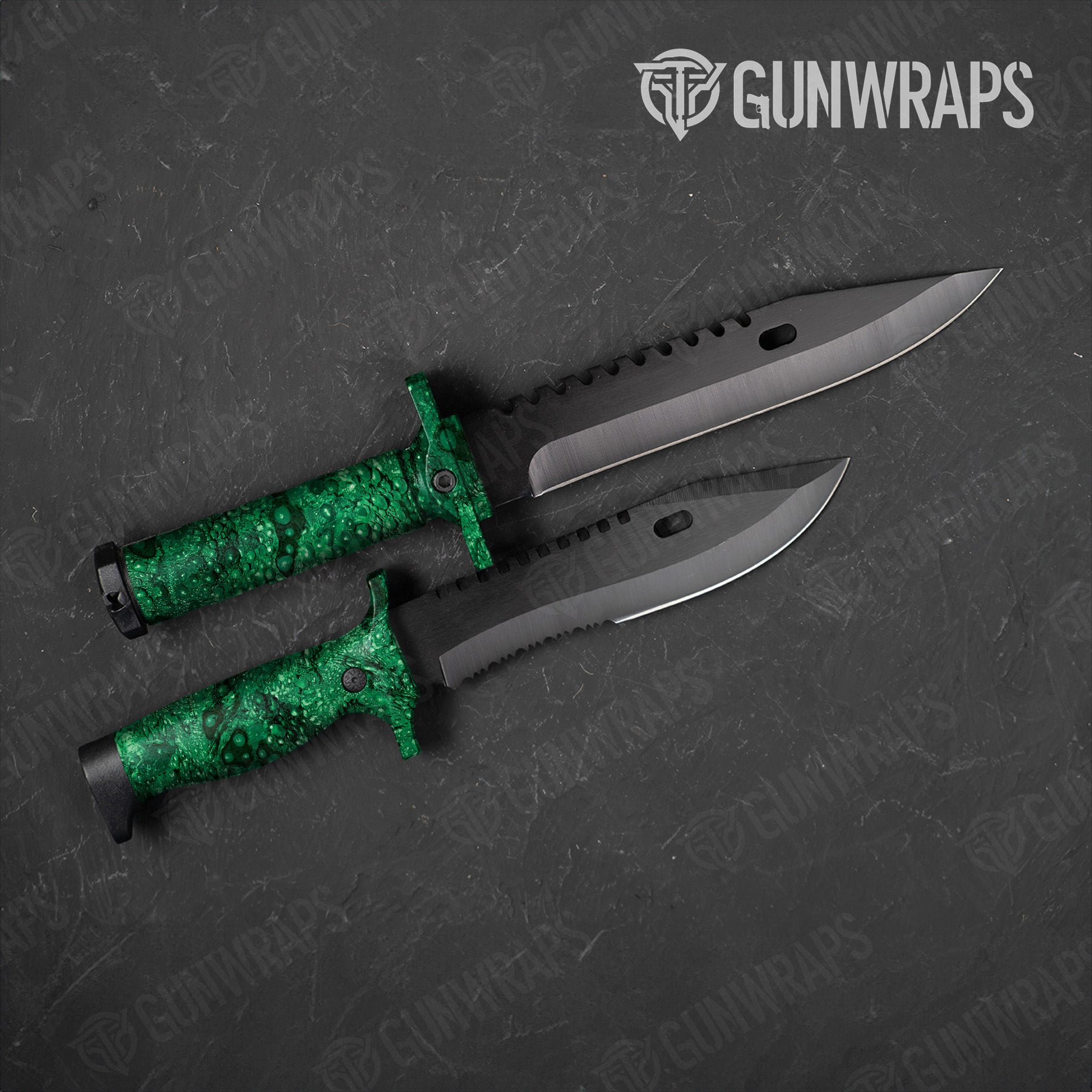 Knife Toadaflage Green Camo Gun Skin Vinyl Wrap