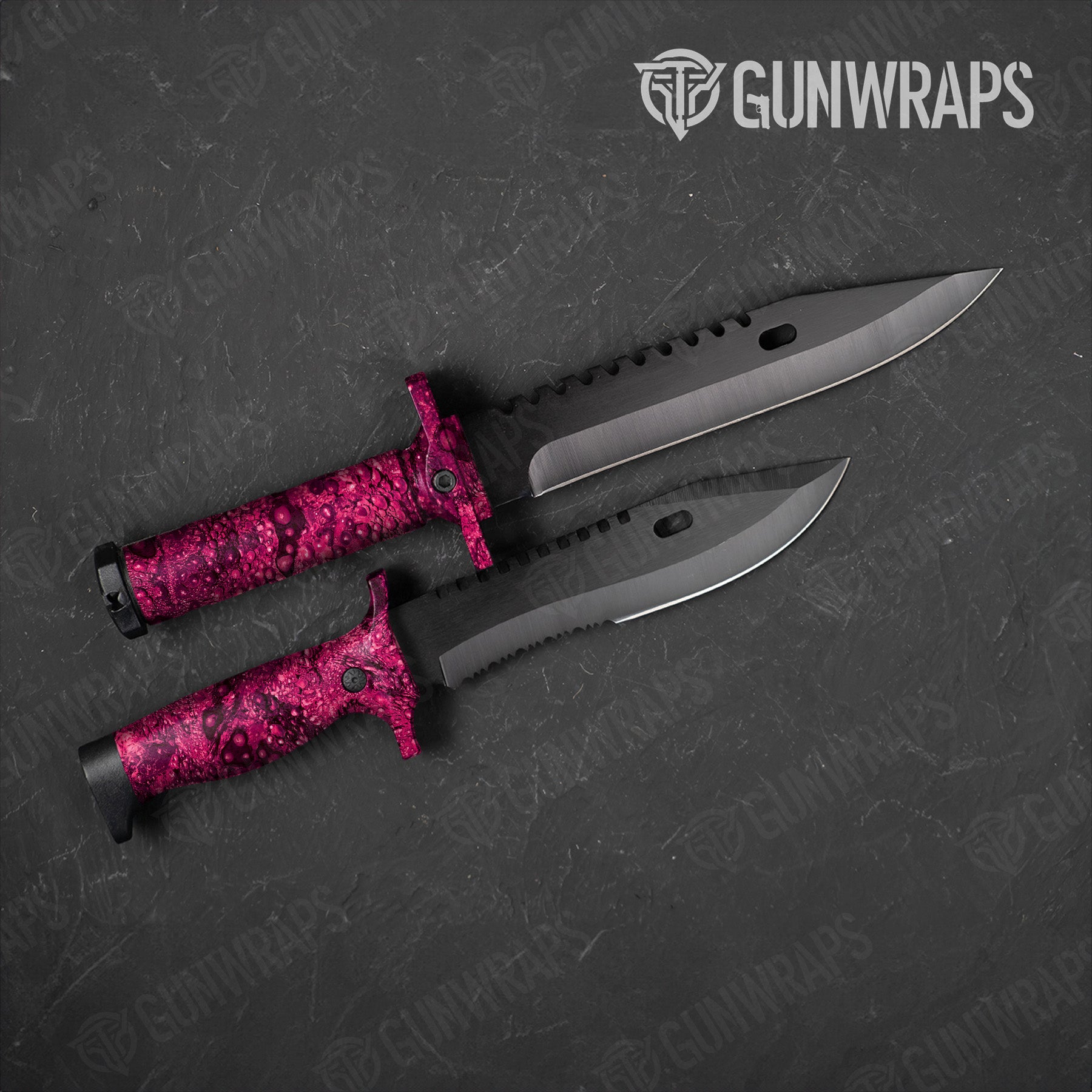 Knife Toadaflage Magenta Camo Gun Skin Vinyl Wrap