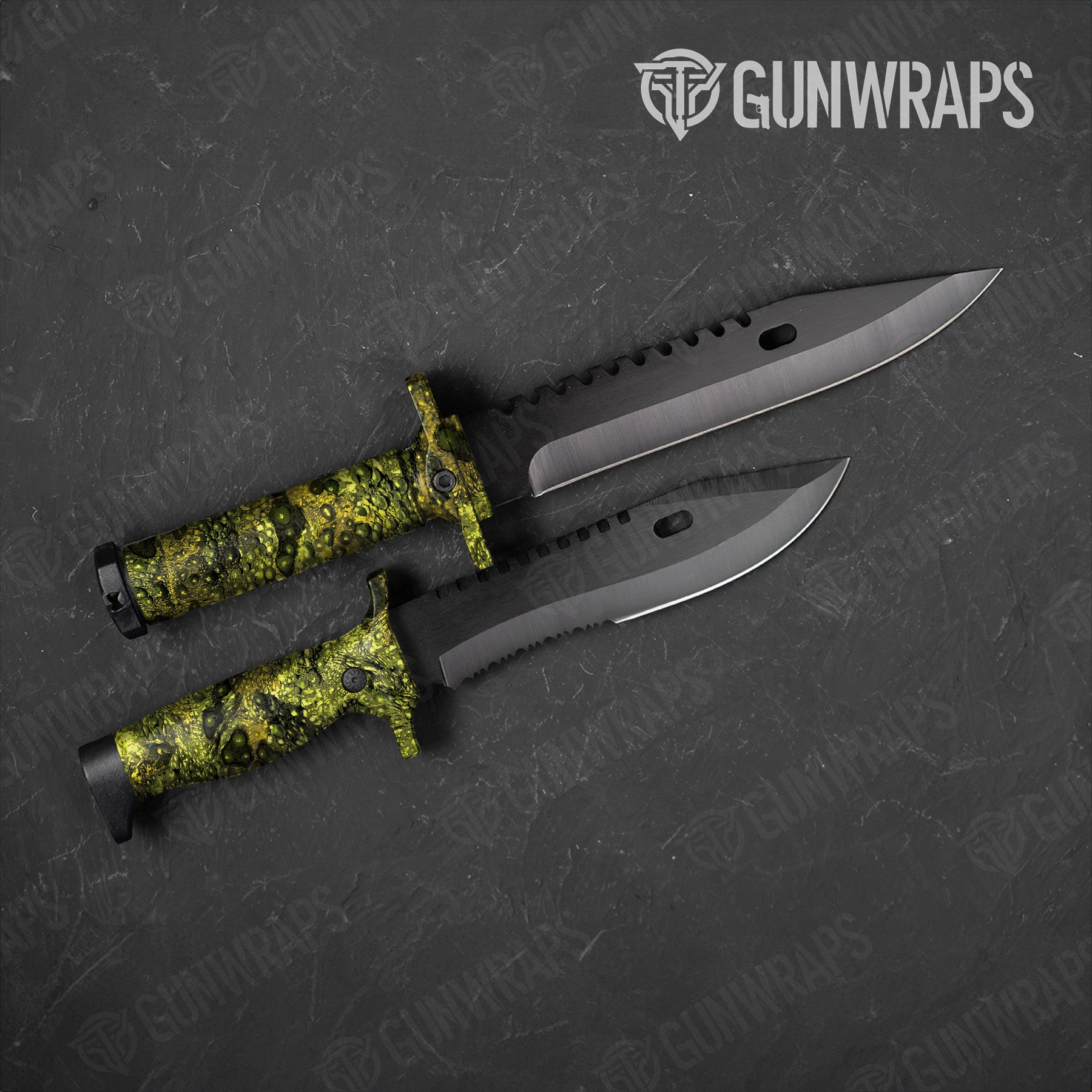 Knife Toadaflage Toxic Camo Gun Skin Vinyl Wrap