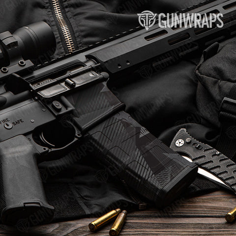 Trigon AR-15 Mag & Mag Well Gun Skin Vinyl Wraps