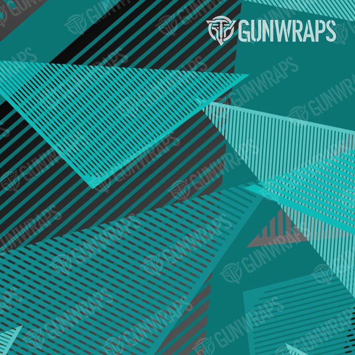 Tactical Trigon Elite Tiffany Blue Gun Skin Pattern