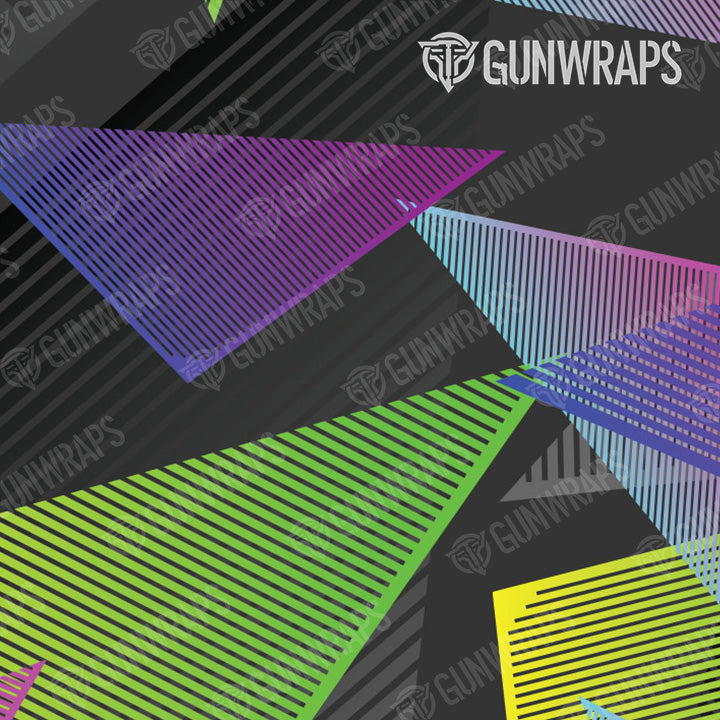 AR 15 Trigon Elite Retro Gun Skin Pattern